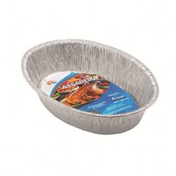 Assadeira de Alumínio Wyda Y-40 4L Oval Assadeira de Alumínio Wyda Y-40 4L Oval