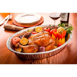 Assadeira de Alumínio Wyda Y-40 4L Oval Assadeira de Alumínio Wyda Y-40 4L Oval