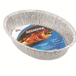 Assadeira de Alumínio Wyda Y-70 7L Oval Assadeira de Alumínio Wyda Y-70 7L Oval