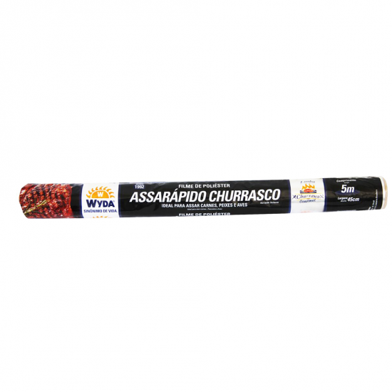 Assarápido para Churrasco 45cm x 5m Wyda Assarápido para Churrasco 45cm x 5m Wyda