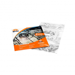 Protetor para Fogão 5 Bocas Alumínio Wyda com 10 unidades  Protetor para Fogão 5 Bocas Alumínio Wyda com 10 unidades