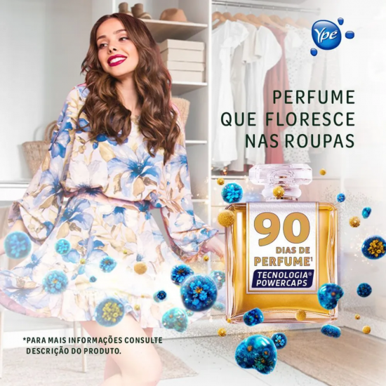 Amaciante Ypê Concentrado Blue Garden 900mL Refil Amaciante Ypê Concentrado Blue Garden 900mL Refil