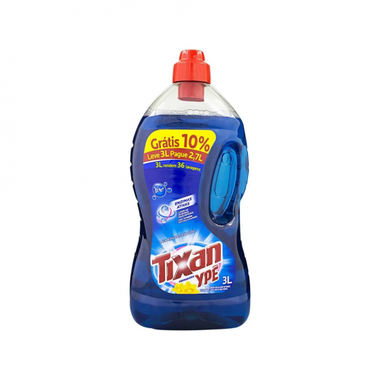 Lava Roupas Líquido Tixan Ypê 3L + 10% GRÁTIS Lava Roupas Líquido Tixan Ypê 3L + 10% GRÁTIS