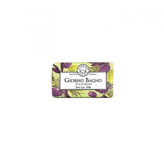 Sabonete Barra Giorno Bagno Oliva e Alecrim 180g