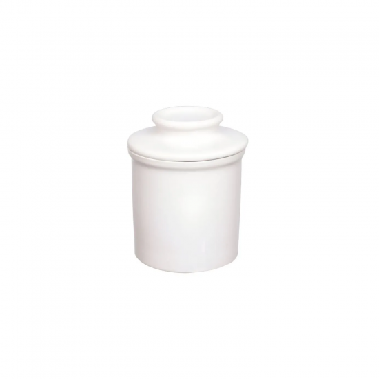 Manteigueira Francesa Hauskraft Manhattan Branca Porcelana