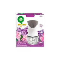 Difusor Elétrico Bom Ar Lavanda e Gerânio Aparelho + Refil 16mL 