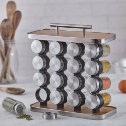 Porta Condimento com 16 peças 100mL Hauskraft