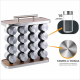 Porta Condimento com 16 peças 100mL Hauskraft Porta Condimento com 16 peças 100mL Hauskraft