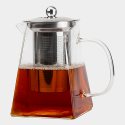 Chaleira de Vidro com Infusor 750mL Mori com Alça 