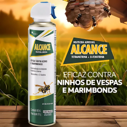 Inseticida Alcance Spray Anti Marimbondos e Vespas 400mL 
