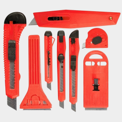 Jogo De Estiletes E Raspadores Retráteis Mtx C/ 8 Peças