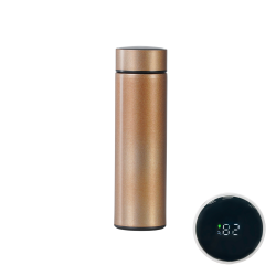 Garrafa Térmica Inox 500mL com Indicador de Temperatura Bene Casa