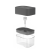 Dispenser para Detergente Porta Esponja <Ou> 550ml Trium Chumbo