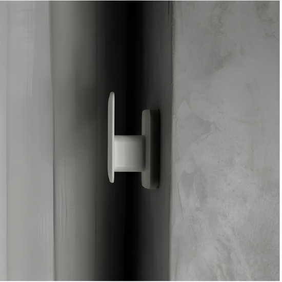 Conjunto de Ganchos de Parede <Ou> Eleve Bege