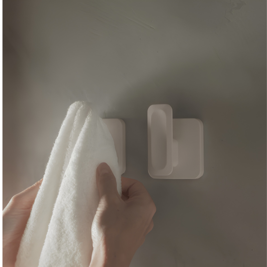 Conjunto de Ganchos de Parede <Ou> Eleve Bege