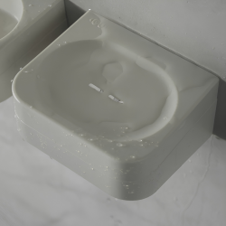 Saboneteira de parede <Ou> Eleve Bege