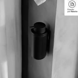 Dispenser de Parede 500ml <Ou> Eleve Preto