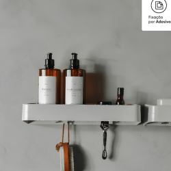 Prateleira de Parede Horizontal <Ou> Eleve Bege