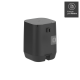 Lixeira de Piso/Parede <Ou> 6L Aura Preto