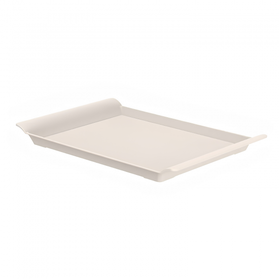 Bandeja Lea <Ou> 44x29x4cm Servir Bege