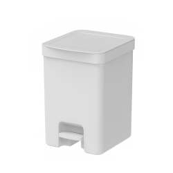 Lixeira com pedal 12L <Ou> Trium Branco