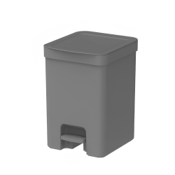 Lixeira com pedal 12L <Ou> Trium Chumbo