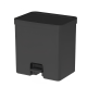 Lixeira com pedal 20L <Ou> Trium Preto
