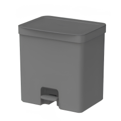 Lixeira com pedal 20L <Ou> Trium Chumbo