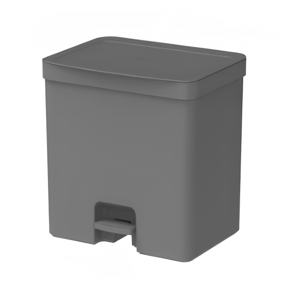 Lixeira com pedal 20L <Ou> Trium Chumbo