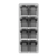 Porta Temperos <Ou> 9 Peças Clear Gavetas
