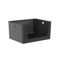 Cesto com Abertura Frontal <Ou> 16L Flow Preto