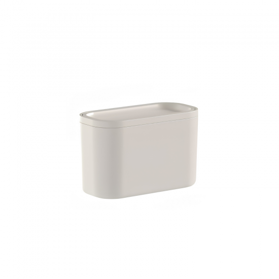 Lixeira com Tampa Basculante <Ou> 1L Bold Bege