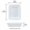 Bandeja de Isopor Funda B3F/CFL003 com 10 unid. Branca