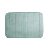 Tapete de Banheiro Antiderrapante 40x60cm Roma Lines Verde Le Bianco