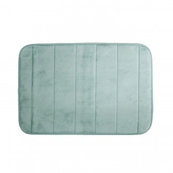 Tapete de Banheiro Antiderrapante 40x60cm Roma Lines Verde Le Bianco