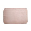 Tapete de Banheiro Antiderrapante 40x60cm Roma Listra Rose Le Bianco