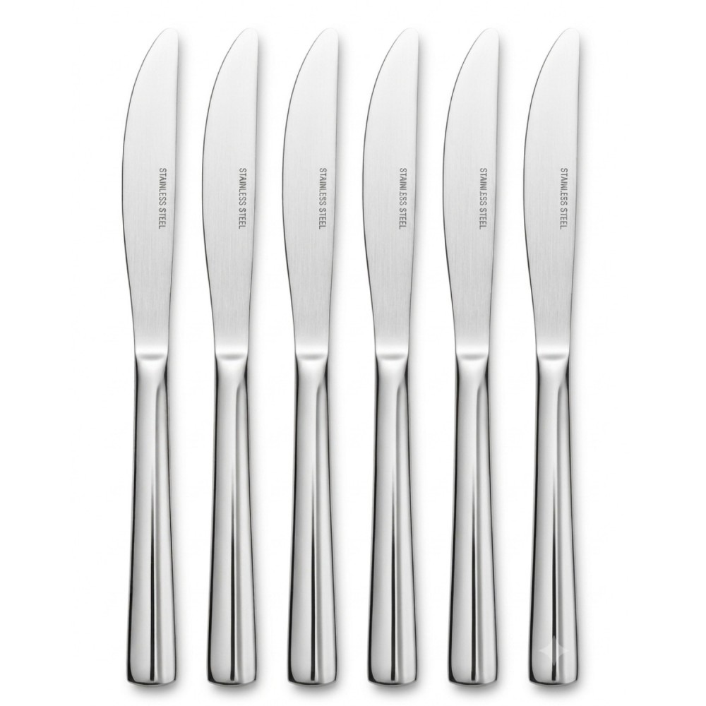 Faca Mesa Inox com 6 unidades Elegance Le Bianco