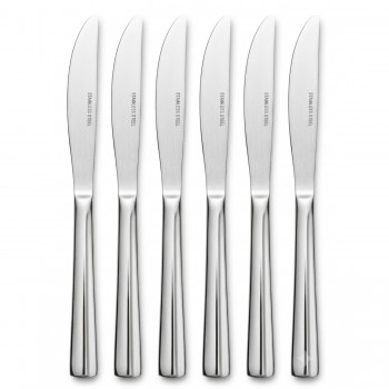 Faca Mesa Inox com 6 unidades Elegance Le Bianco