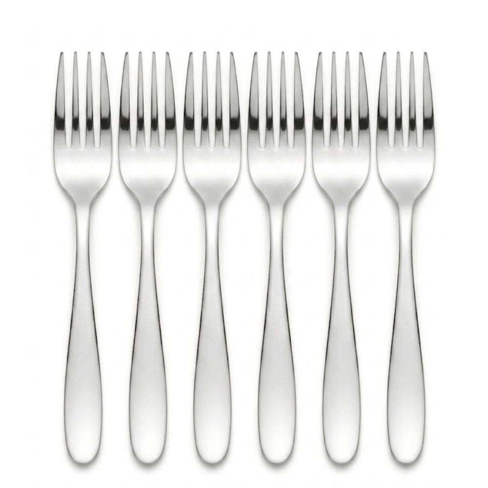 Garfo Mesa Inox com 6 unidades Gourmet Le Bianco