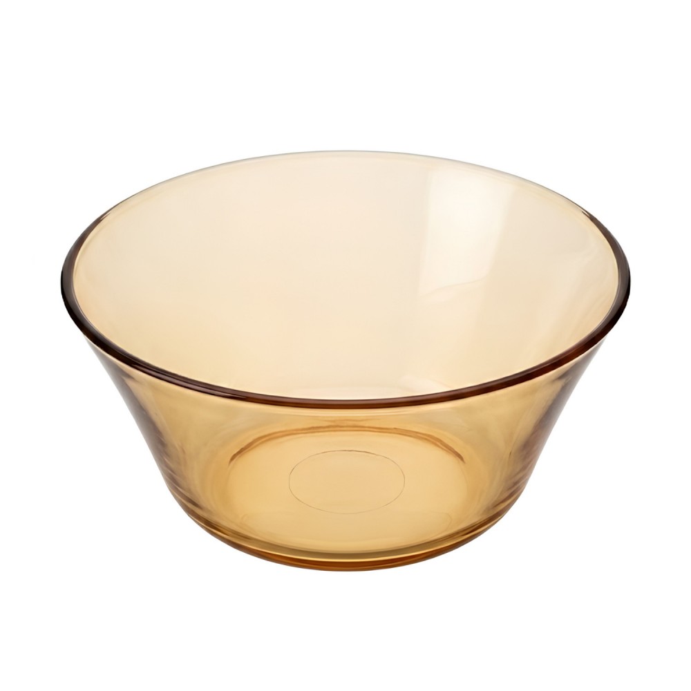 Travessa de Vidro Redonda Le Bianco 2000mL Ambar