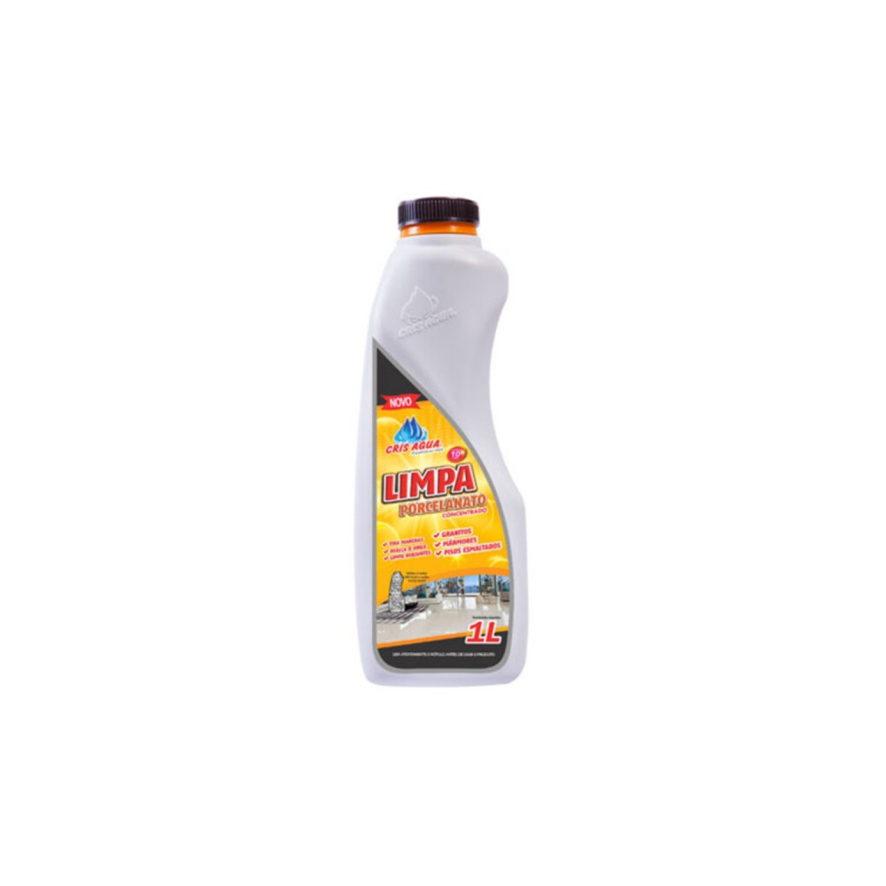 Limpador de Piso Porcelanato Concentrado Cris Água 1L