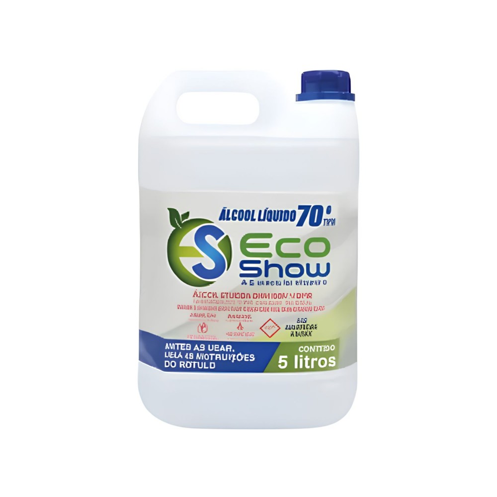 Álcool Líquido 70% Eco Show 5L