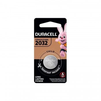 Bateria de Lítio 3V Duracell CR2032 com 1un.