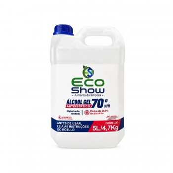 Álcool em Gel 70% Eco Show 4,7Kg