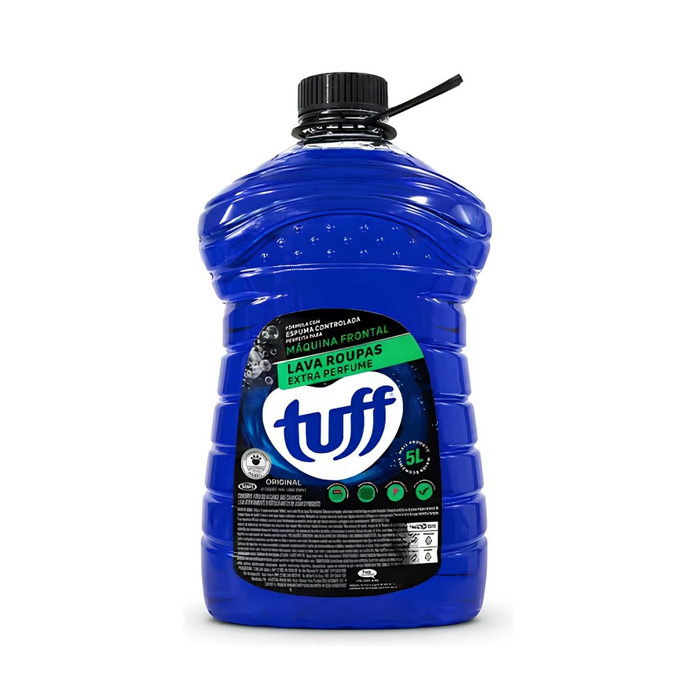 Lava Roupas Líquido Tuff 5L Máquina Frontal