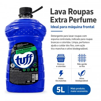 Lava Roupas Líquido Tuff 5L Máquina Frontal