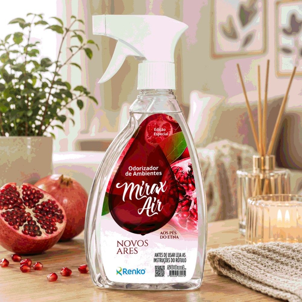 Odorizador de Ambientes Mirax Air Renko Aos Pés do Etna 500mL