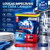 Kit Detergente para Máquina de Lavar Louça 450mL + Secante 250mL Finish