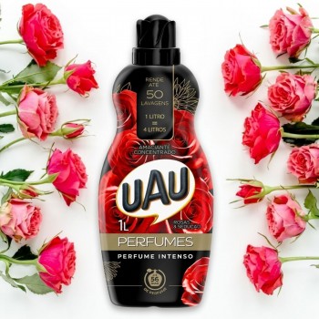 Amaciante Concentrado UAU 1L Rosas e Sedução