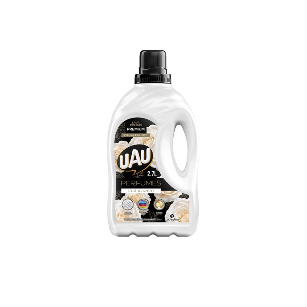 Lava Roupas Líquido UAU 2,7L Chá branco